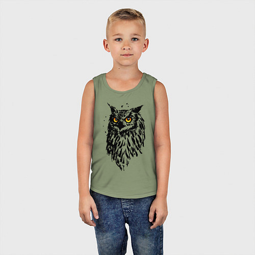 Детская майка Сова / Авокадо – фото 5