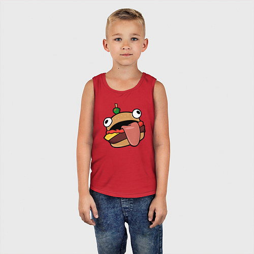 Детская майка Fortnite Burger / Красный – фото 5