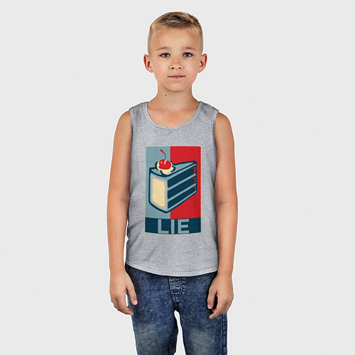 Детская майка PORTAL / Меланж – фото 5