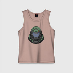 Майка детская хлопок Палач Рока, цвет: пыльно-розовый