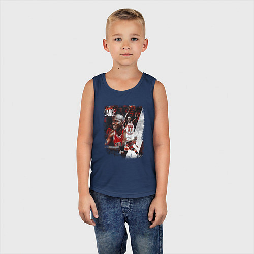 Детская майка ПОСЛЕДНИЙ ТАНЕЦ / Тёмно-синий – фото 5