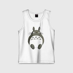 Детская майка Тоторо с прозрачным пузиком