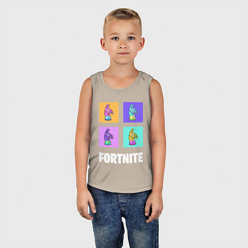 Детская майка Фортнайт поп-ап / Миндальный – фото 5