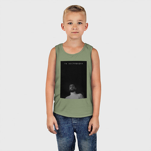 Детская майка Ты беспощадна / Авокадо – фото 5