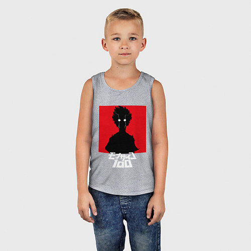 Детская майка Mob psycho 100 Z / Меланж – фото 5