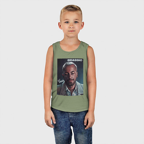 Детская майка Голяк Brassic Винни / Авокадо – фото 5