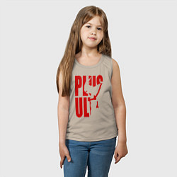 Майка детская хлопок PLUS ULTRA, цвет: миндальный — фото 2