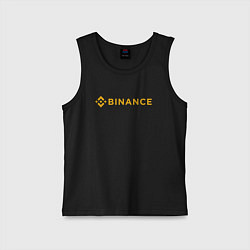 Детская майка BINANCE БИНАНС БИРЖА