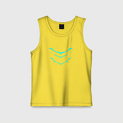 Майка детская хлопок DEAD SPACE МЁРТВЫЙ КОСМОС, цвет: желтый