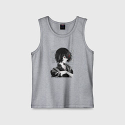 Майка детская хлопок Джузо Сузуя, цвет: меланж