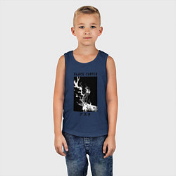 Майка детская хлопок Черный клевер Аста, цвет: тёмно-синий — фото 2
