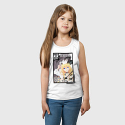 Майка детская хлопок Ангел кровопролития, цвет: белый — фото 2