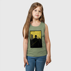 Майка детская хлопок Deus Ex MD, цвет: авокадо — фото 2