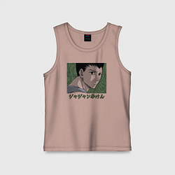 Майка детская хлопок Гон Полная Сила, цвет: пыльно-розовый