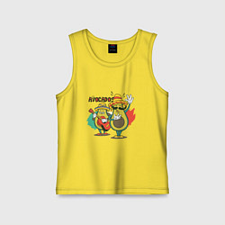 Детская майка Los Avocados Авокадо Мариачи