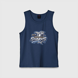 Детская майка Wilmington sharks -baseball team