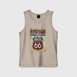 Детская майка Получи удовольствие от трассы 66!