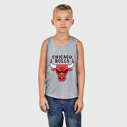 Детская майка Chicago Bulls / Меланж – фото 5