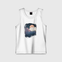 Детская майка Бездорожье и горы