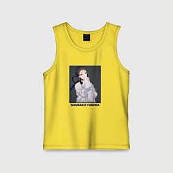 Майка детская хлопок Sousaku Yubiwa - Pretty Boy Detective Club, цвет: желтый