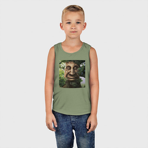 Детская майка Wise Mystical Tree / Авокадо – фото 5