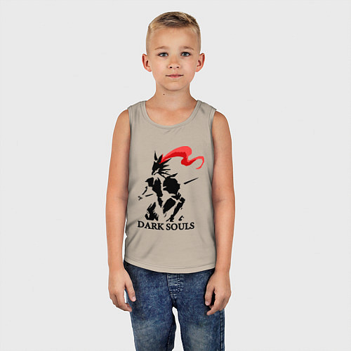 Детская майка Dark Souls / Миндальный – фото 5