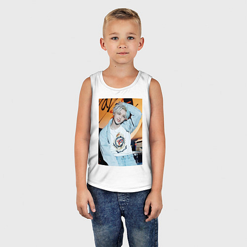 Детская майка Felix Circus / Белый – фото 5