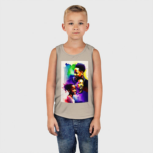 Детская майка Уилл Смит / Миндальный – фото 5