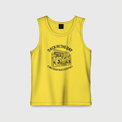 Детская майка Retro hip hop music