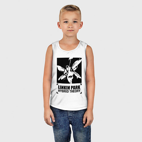 Детская майка LP Hybrid Theory / Белый – фото 5