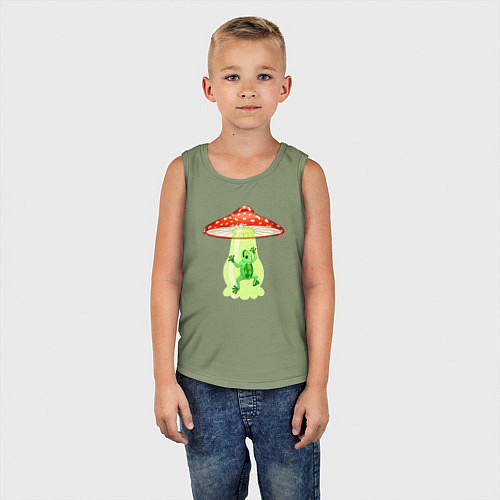 Детская майка Лягушка НЛО / Авокадо – фото 5