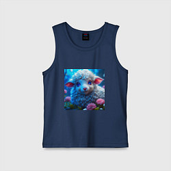 Детская майка Милая овечка от нейросети