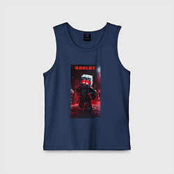 Детская майка Roblox red style