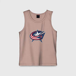 Детская майка Columbus blue jackets - hockey team - emblem