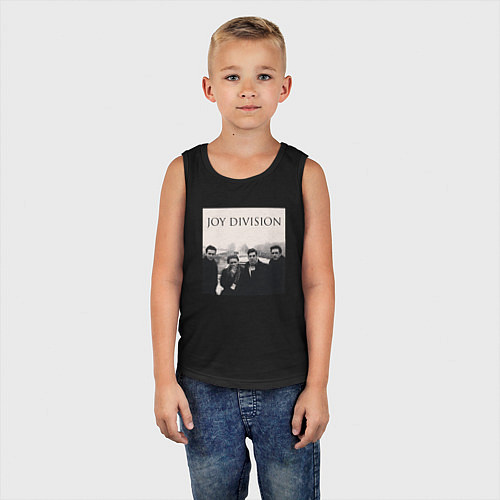 Детская майка Тру фанат Joy Division / Черный – фото 5