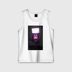 Детская майка Tvman-skibidi