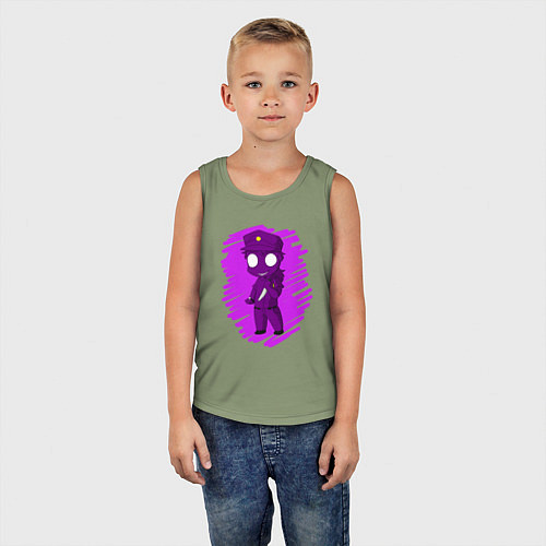 Детская майка Фиолетовый человек / Авокадо – фото 5