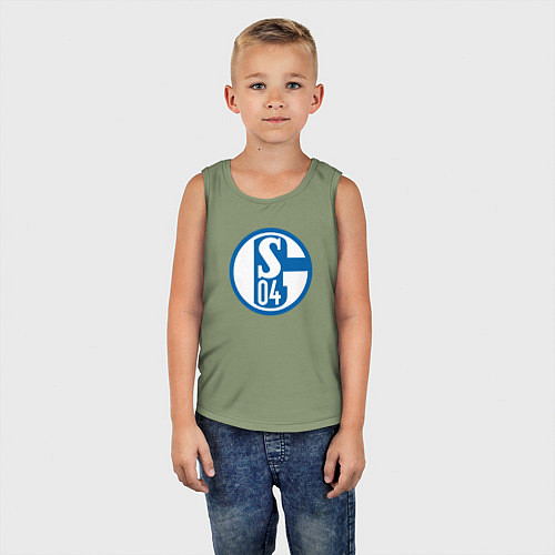 Детская майка Schalke 04 fc club / Авокадо – фото 5