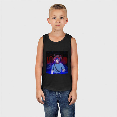 Детская майка Сага о Винланде / Черный – фото 5