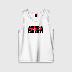 Майка детская хлопок Акира аниме из 1998, цвет: белый