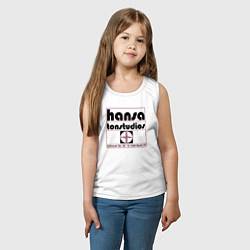 Майка детская хлопок Depeche Mode - Hansa tonstudios, цвет: белый — фото 2