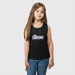 Майка детская хлопок Depeche Mode - personal jesus logo, цвет: черный — фото 2