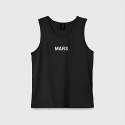 Майка детская хлопок Mars 30STM, цвет: черный