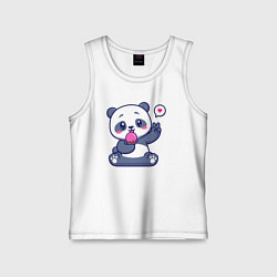 Детская майка Ice cream panda
