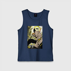 Майка детская хлопок Семь смертных грехов Эсканор, цвет: тёмно-синий