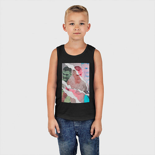 Детская майка Дастин Даймонд Порье / Черный – фото 5