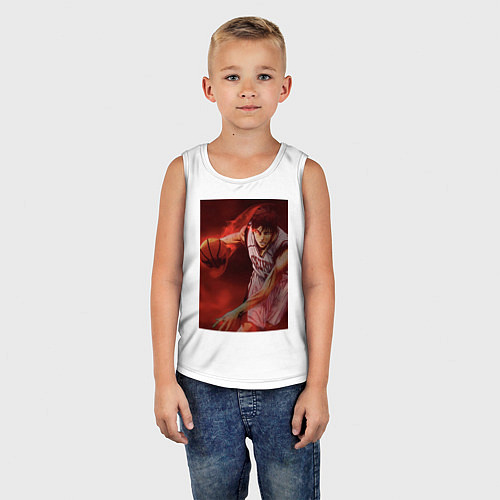 Детская майка Баскетбол Тайга Кагами / Белый – фото 5