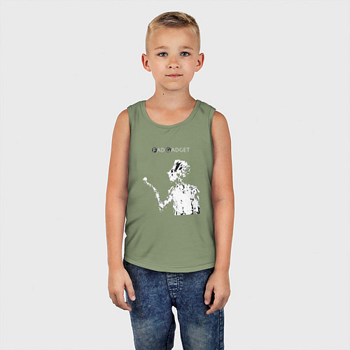 Детская майка Fad Gadget - Tovey live / Авокадо – фото 5