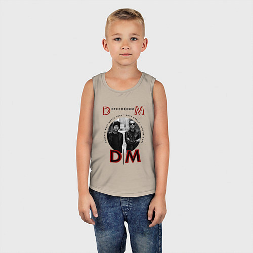 Детская майка Depeche Mode - Tour memento mori / Миндальный – фото 5