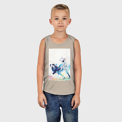 Детская майка Ванитас Ной Архивист / Миндальный – фото 5